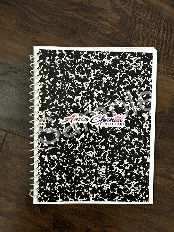 Affirmation one subject notebook