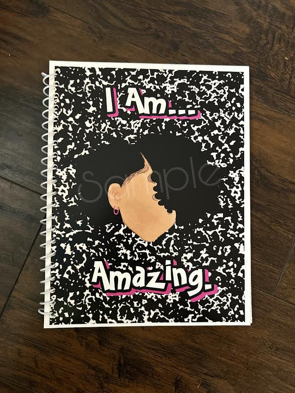Affirmation one subject notebook