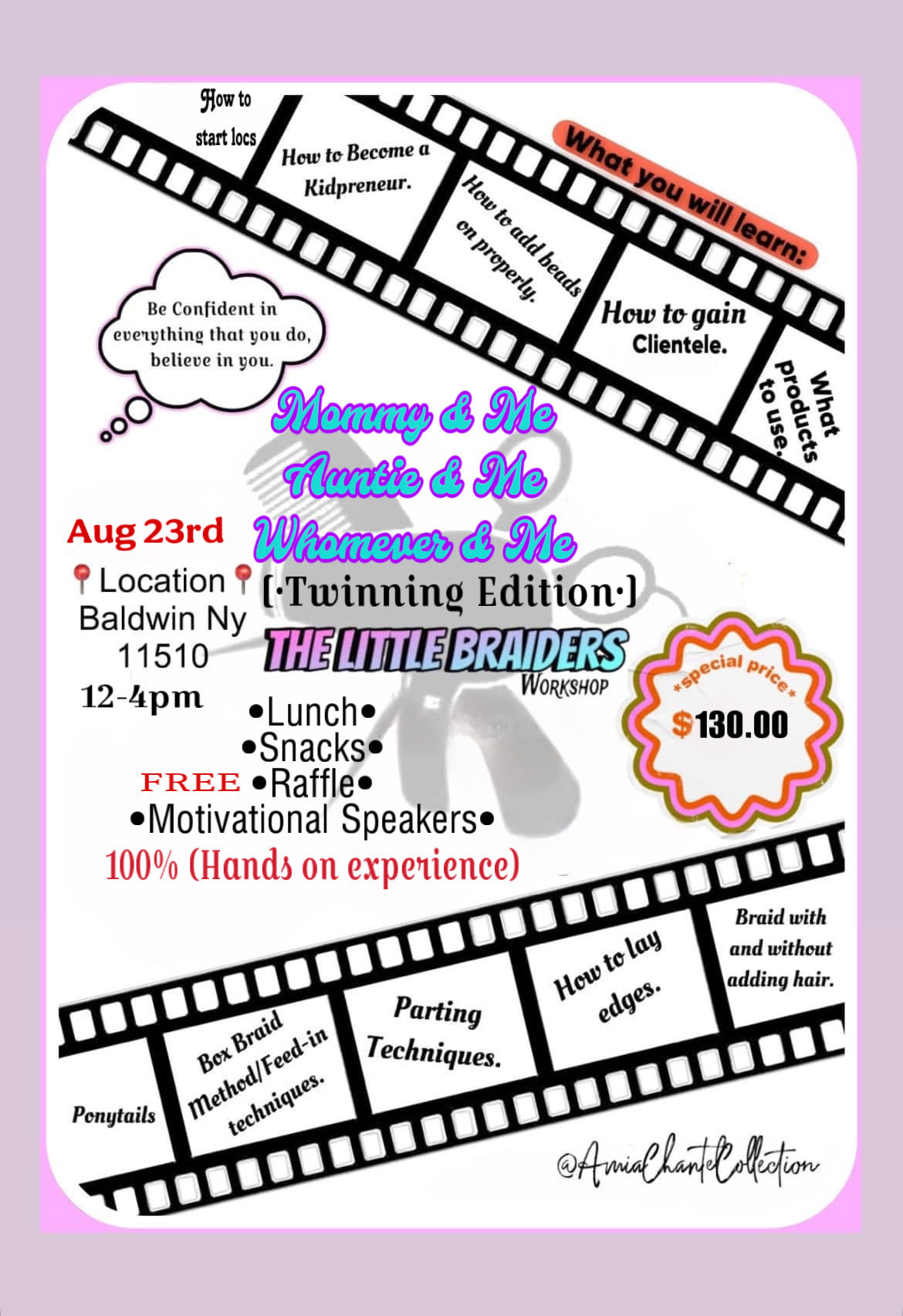 The Little Braiders Workshop (Twinning Edition)